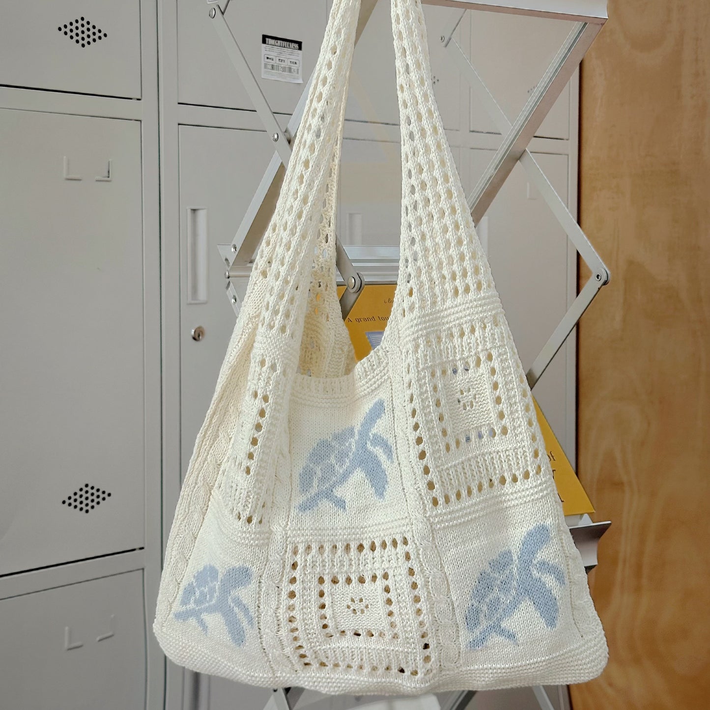 🐢 Tote-ally Beach Ready – Crochet Sea Turtle Summer Bag