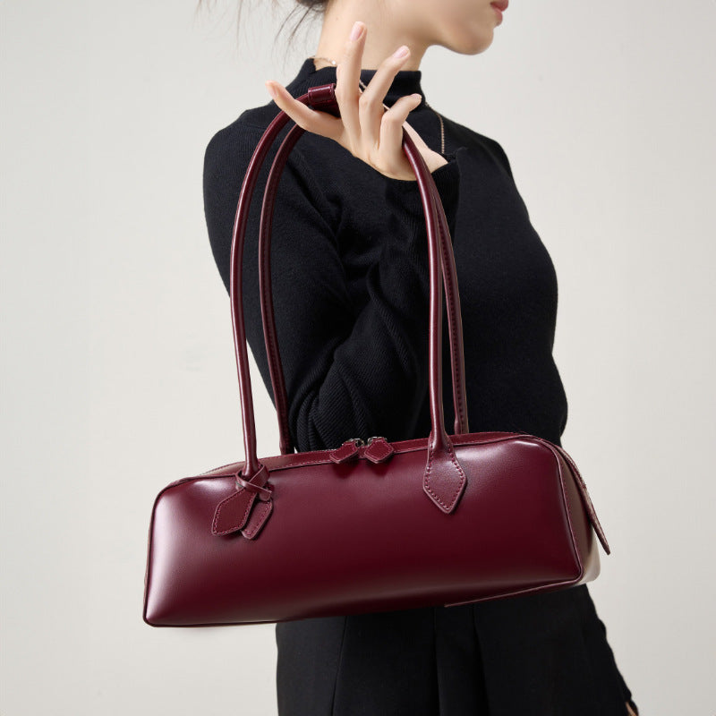 👜 Elegant Cherry Bucket Shoulder Bag
