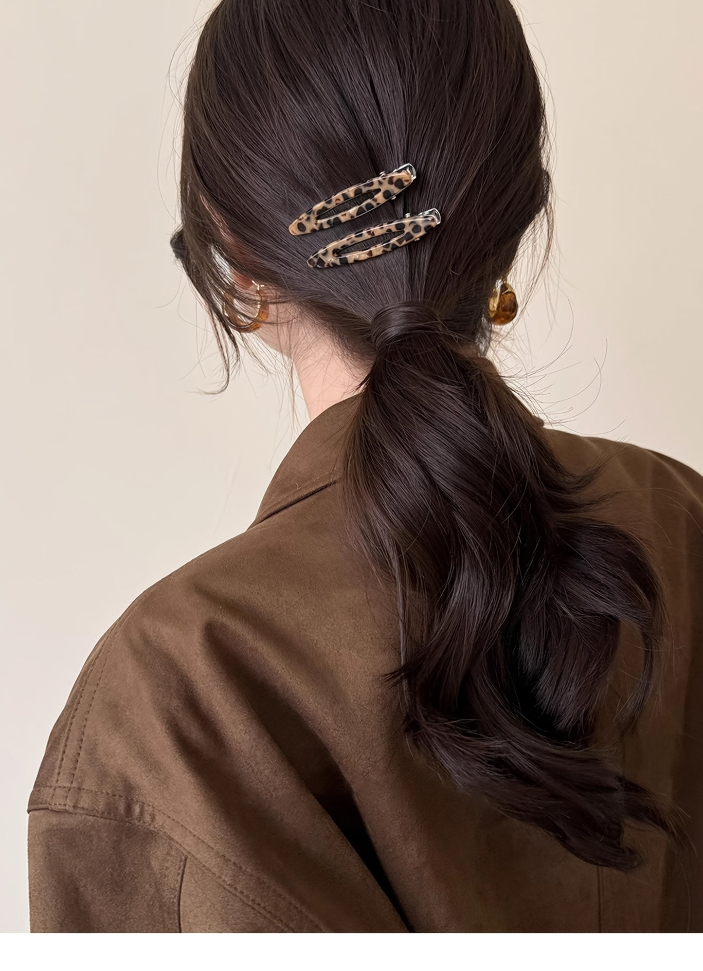 ✨ Chic & Clipped – 4PC Geometric Hair Clip Set