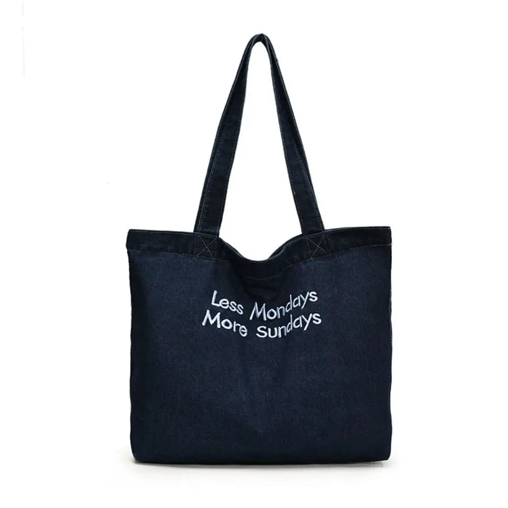 👜 Less Mondays, More Sundays Tote 🕊️