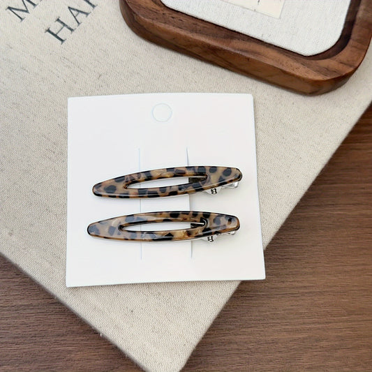 ✨ Chic & Clipped – 4PC Geometric Hair Clip Set