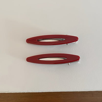 ✨ Chic & Clipped – 4PC Geometric Hair Clip Set