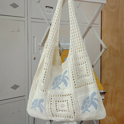 🐢 Tote-ally Beach Ready – Crochet Sea Turtle Summer Bag