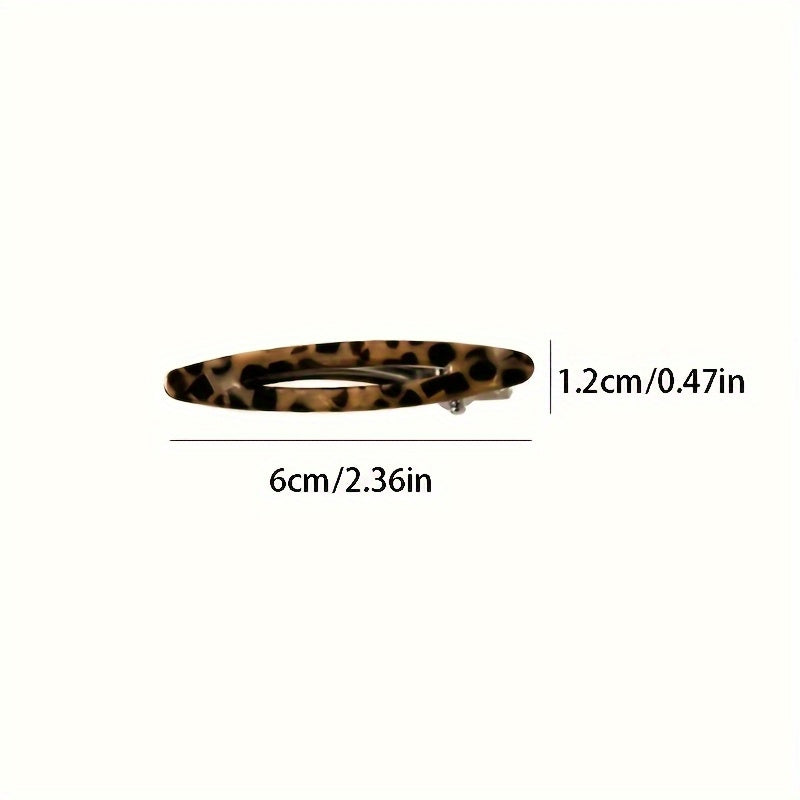 ✨ Chic & Clipped – 4PC Geometric Hair Clip Set