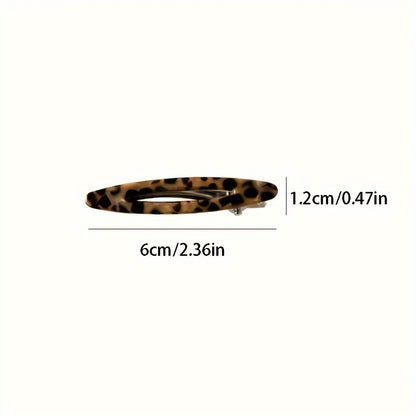 ✨ Chic & Clipped – 4PC Geometric Hair Clip Set